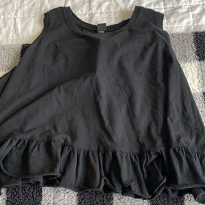 Wild Fable Ruffle crop top